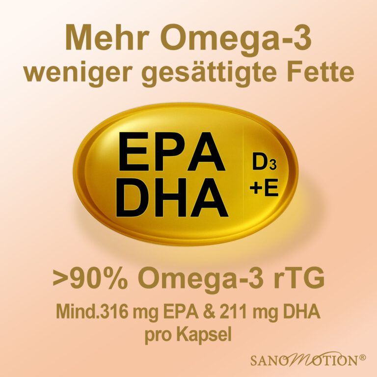 Herzstück 90% Omega-3 rTG Fette