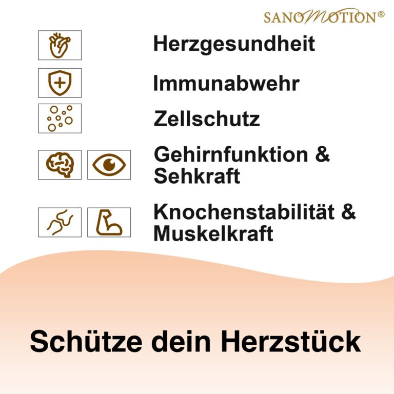 Herzstück schützt Herzgesundheit Immunabwehr Zellschutz Gehirnfunktion Sehkraft uvm
