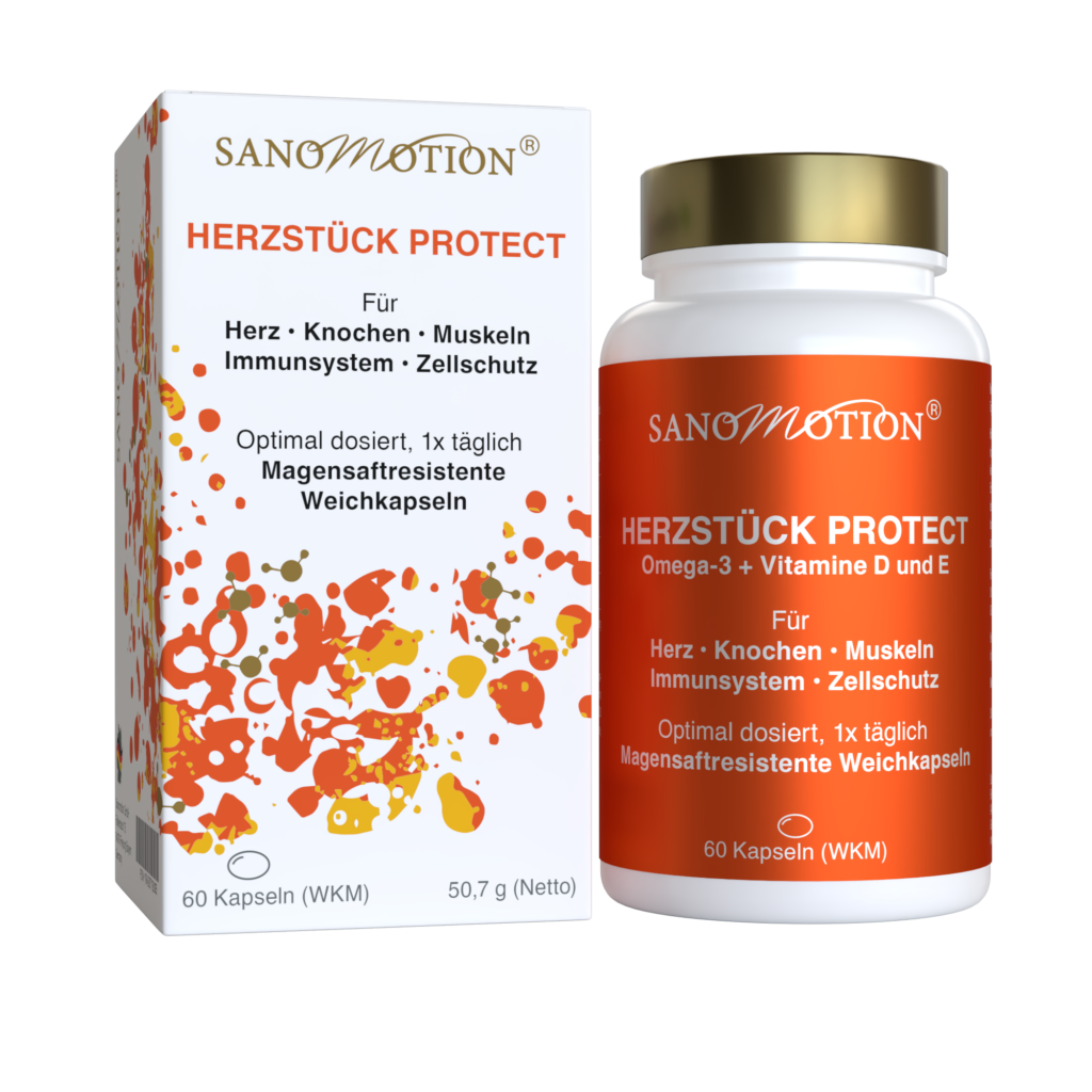 Sanomotion HERZSTÜCK PROTECT für Herz Knochen Muskeln Immunsystem Zellschutz